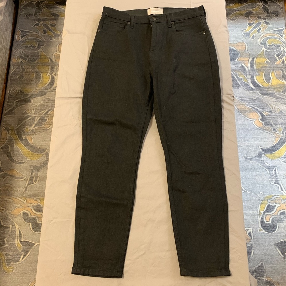 Everlane High Rise Rigid Skinny Jean - sz 30 ankle